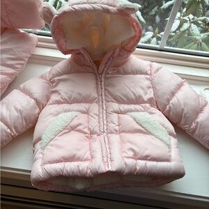 Rothschild Blush Puffer Jacket with Hood